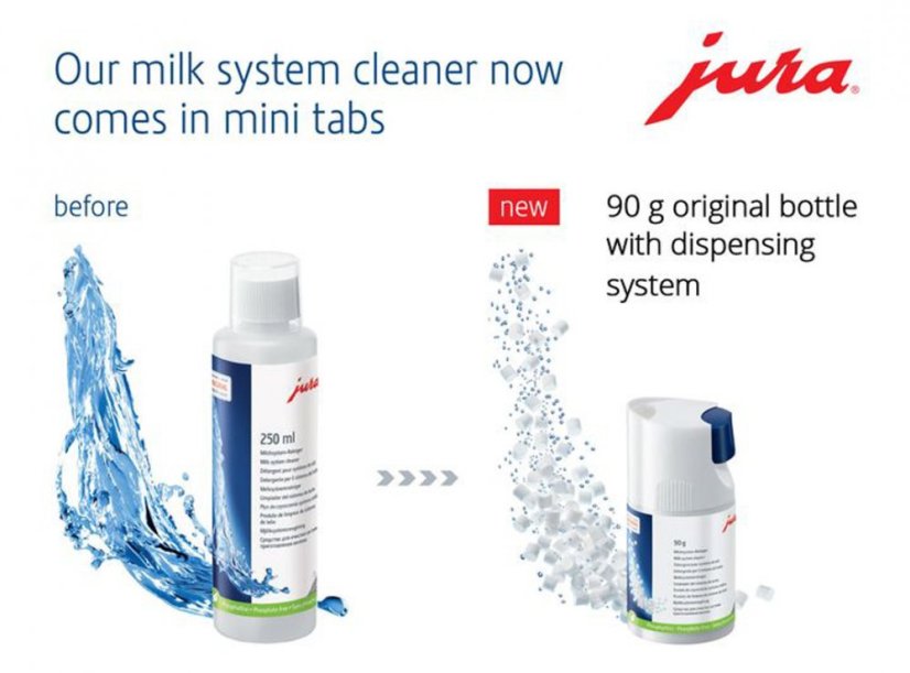 Čistící tabletky kapučinátoru JURA Mini Tabs 90g