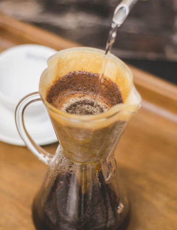 Chemex se skleněnou rukojetí 3 šálky