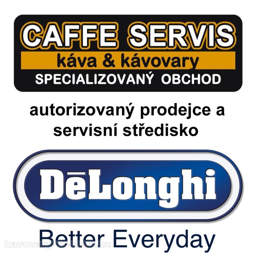 Porcelánový termo hrnek DeLonghi 300 ml - modrý