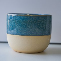 Keramický šálek Nude - modrá