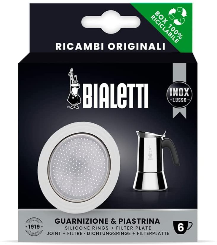 Bialetti těsnění + filtr VENUS (6 šálků, 300 ml)