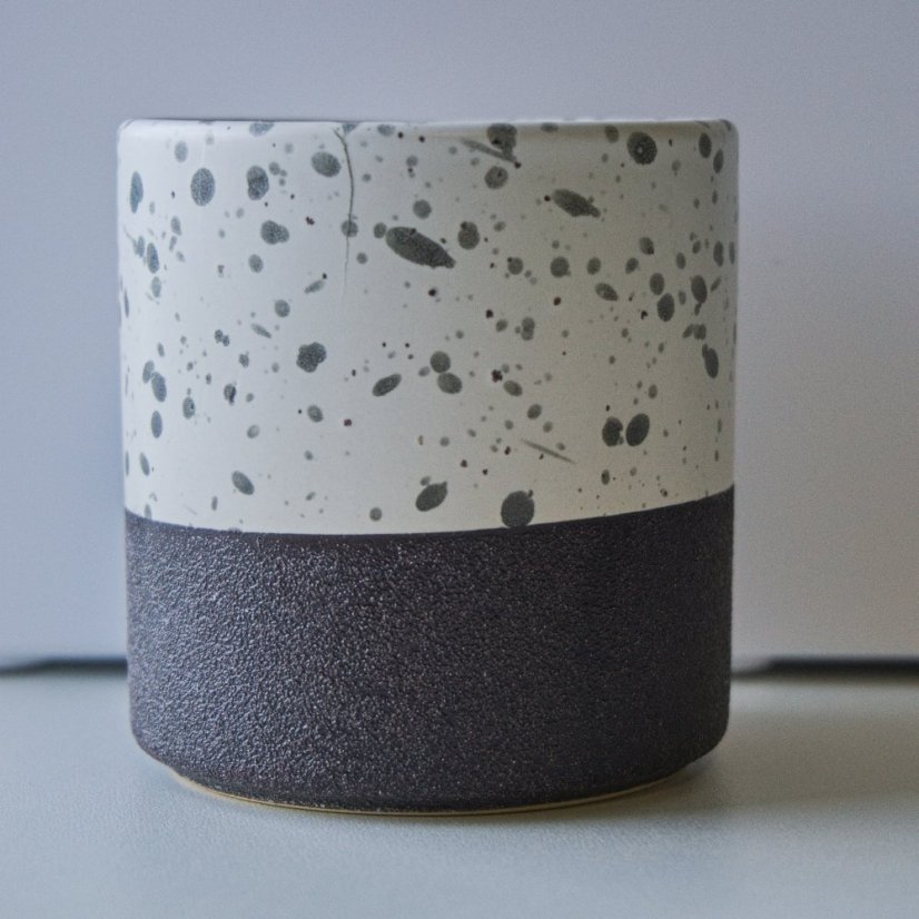 Keramický šálek Beton - dark