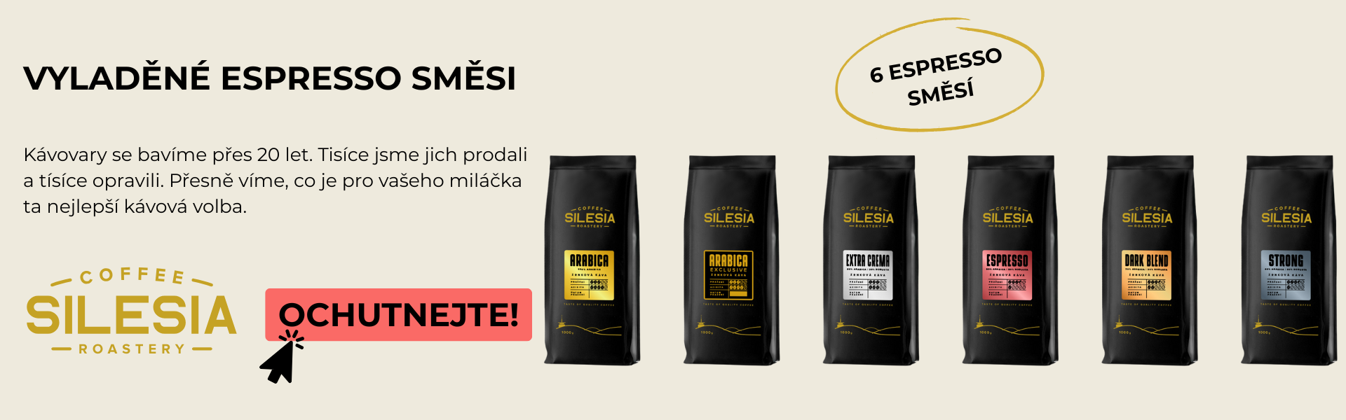 Espresso směsi