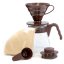 Hario sada Pour Over Kit V60-02 hnědý