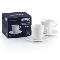 Porcelánový šálek DeLonghi cappuccino 270 ml - 2ks