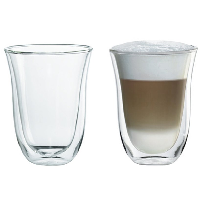 Sklenice DeLonghi latte macchiato 330 ml - 2 ks