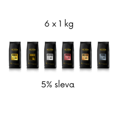 Silesia 6 x 1 kg kávy