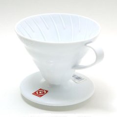 Dripper Hario V60-01 plastový bílý