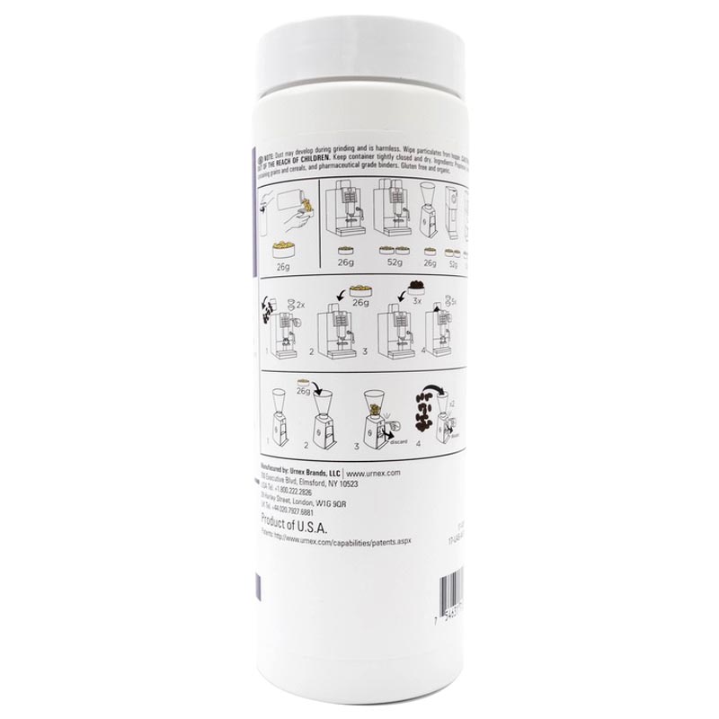 Urnex SuperGrindz granulát na čištění mlýnků kávovarů 330 g