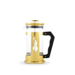 Bialetti french press 1 litru panáček - zlatý