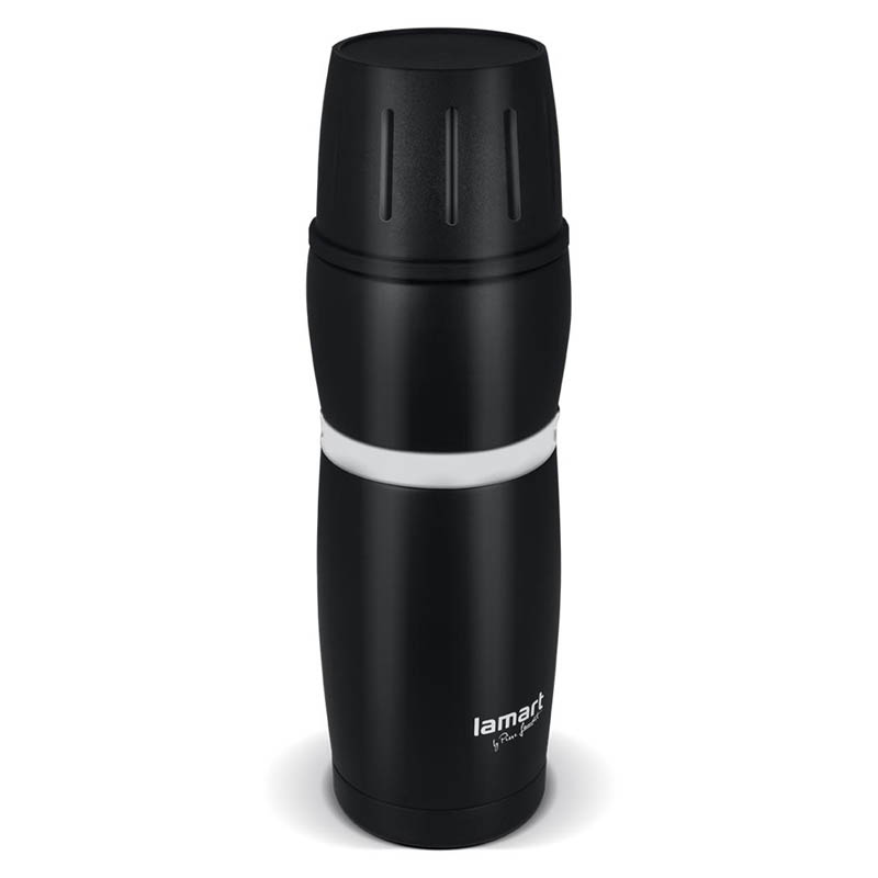 Nerezová termoska Lamart 480 ml černo/bílá
