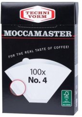 Moccamaster papírové filtry č. 4 (100 ks)