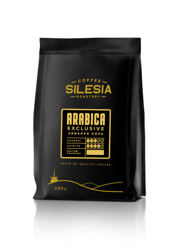 SILESIA ARABICA 100% Exclusive - Varianta: Mletá káva na turka, Velikost balení: 250 g