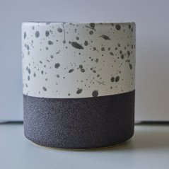 Keramický šálek Beton - dark