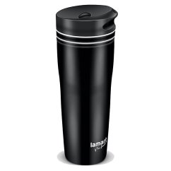 Nerezový termohrnek Lamart 360 ml černo/bílý