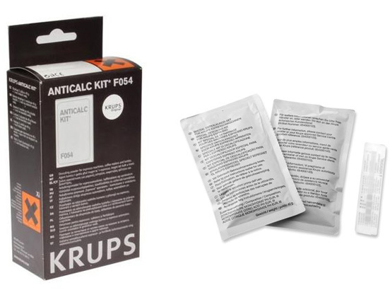 Dekalcifikační prostředek KRUPS F054 – prášek 2 ks