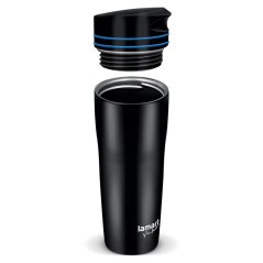 Nerezový termohrnek Lamart 360 ml černo/modrý
