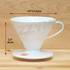 Dripper Hario V60-02 plastový bílý