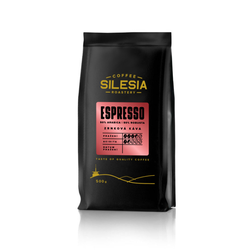 SILESIA ESPRESSO 50% Arabica 50% Robusta