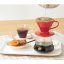 Dripper Hario V60-02 keramický červený