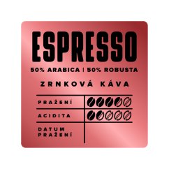 SILESIA ESPRESSO 50% Arabica 50% Robusta