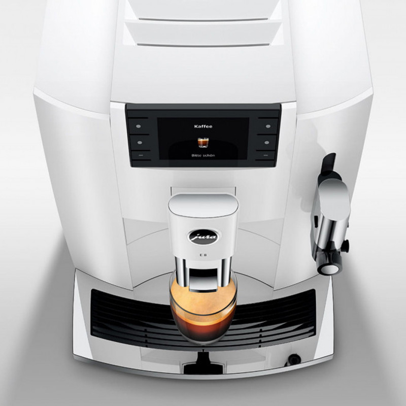 Jura E8 Piano White