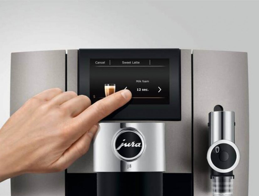 JURA J8 Midnight Silver