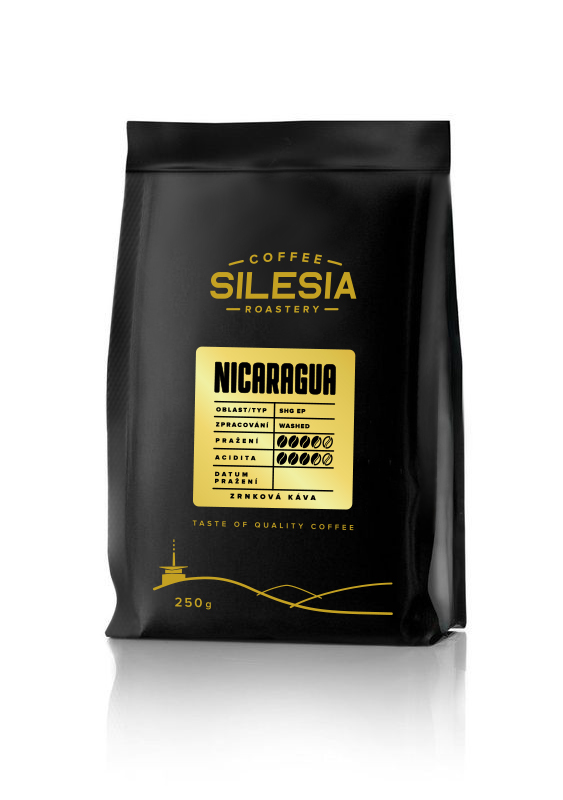 SILESIA NICARAGUA SHG EP - Varianta: Mletá káva na turka, Velikost balení: 500 g