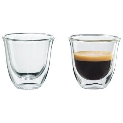Skleničky DeLonghi espresso 90 ml -  2 ks
