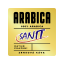 ARABICA 100% - zrnková káva 250 g v sáčku s etiketou firmy