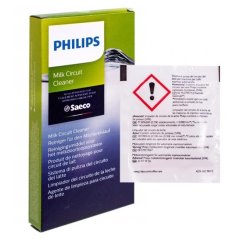 Čistící prášek na mléčné cesty kávovarů SAECO Philips 6 ks