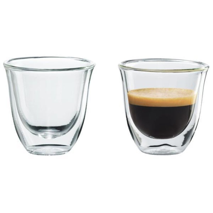Skleničky DeLonghi espresso 90 ml -  2 ks