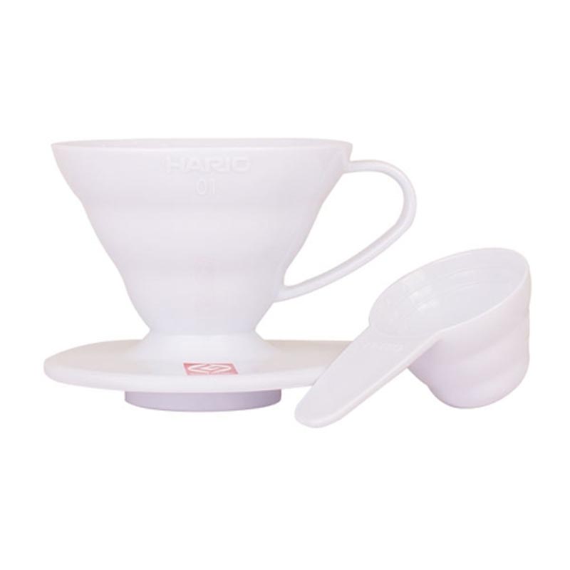 Dripper Hario V60-01 plastový bílý