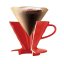 Dripper Hario V60-02 keramický červený