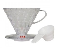 Dripper Hario V60-02 plastový čirý