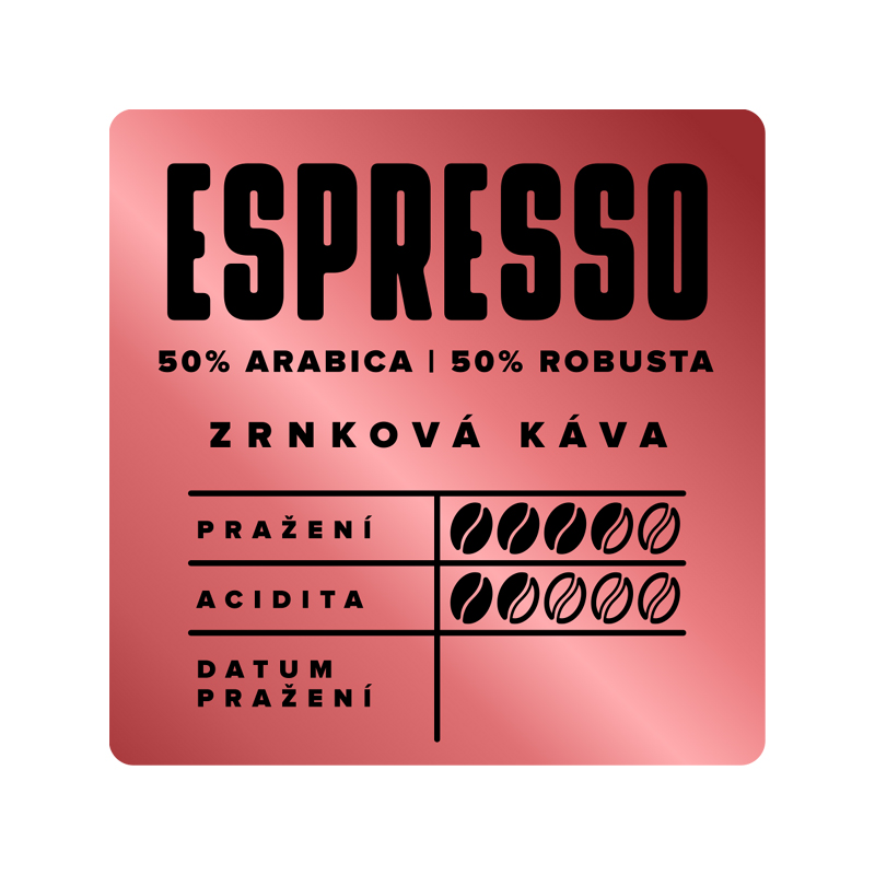 SILESIA ESPRESSO 50% Arabica 50% Robusta