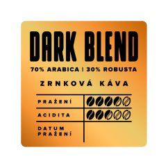 SILESIA DARK BLEND 70% Arabika 30% Robusta