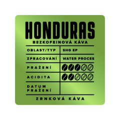 SILESIA Honduras Water DECAF Process SHG EP