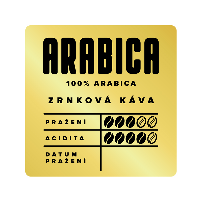 SILESIA ARABICA 100% - Varianta: Zrnková káva, Velikost balení: 500 g
